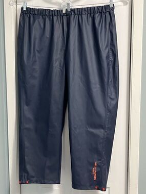 HELLY HANSEN Gale Rain Pants navy blue workwear men’s size 4X NWT